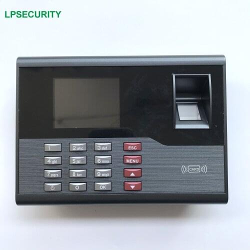 Fingerprint time attendance machine A-C121 2.8" TFT Fingerprint PIN Card Time Attendance Clock TCP/IP