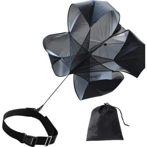 Running Speed Training Resistance Parachute Fitness Explosive Power Training for Sprint Running Size 5 Football Soccer Drilling