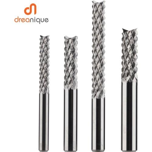 Solid Carbide Corn End mill Milling Cutter Bits D0.8, 1.0, 1.6, 1.8, 2.4, 3.1 PCB End Mill CNC Cutting Milling Tools