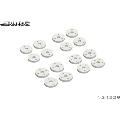 SNRC DK4 124229 SHOCK PISTONS - COMPLETE SET 2-6HOLE-CNC