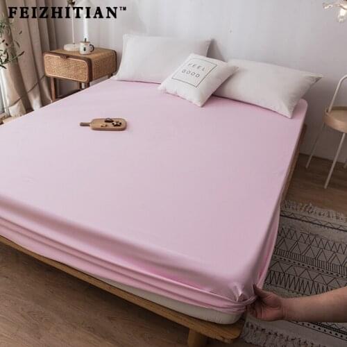 Skin Friendly Waterproof Mattress Cover Urine Barrier Fitted Bed Sheet Suitable for Babies Pregnant Women Mattress Protector