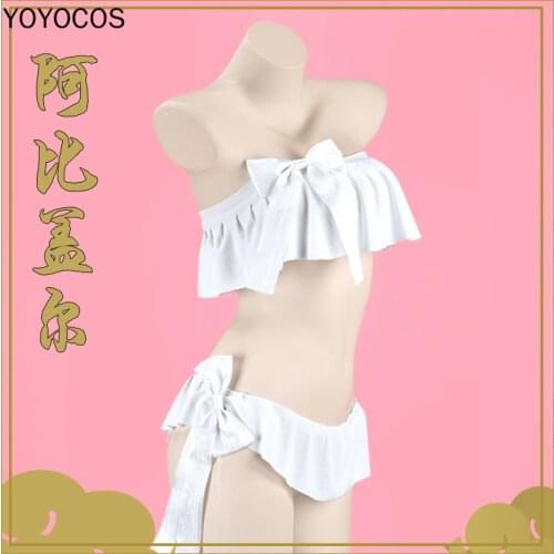 YOYOCOS FGO Abigail Williams Cosplay Swimsuit Fate Grand Order Cosplay 5 Anniversary Abigail Bikini Halloween Party Costume