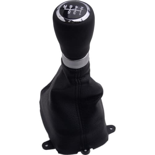 6 Speed Gear Shift Stick Gaiter Boot Dust Proof Cover With Knob Fit For Honda Accord MK8 2008-2012 2013 2014