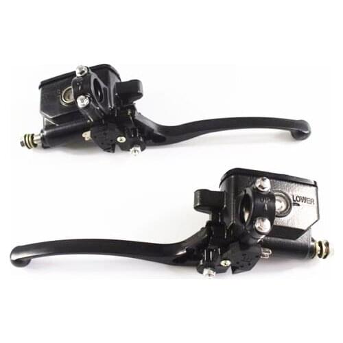 7/8" Brake Clutch Master Cylinder Oil Fluid Reservoir Lever Control Touring Crusier Chopper Motorcycle