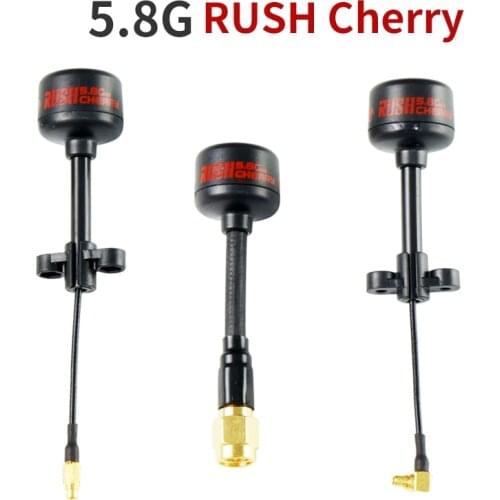 Rush Cherry FPV 5.8G Antenna RHCP SMA Racing Antenna 3 Connector Adapter For FPV Quadcopter Racing Drone
