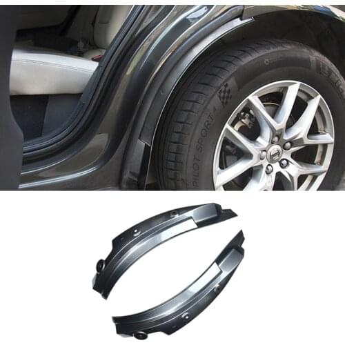 2PCS Modification Car Rear Door Rear Wheel Fender Mud Flaps for Volvo XC60 2018-2021 Car Styling Accessories Mudguard