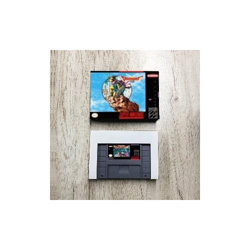 DRAGON QUEST III - USA Version RPG Game Card with Retail Box