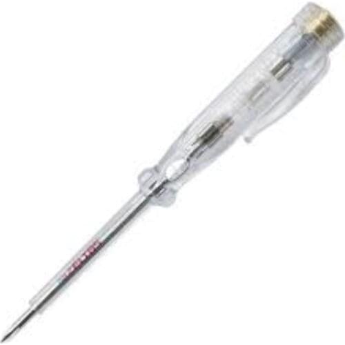 Electrical Control Pen (Flat Tip) 135 mm Chrome Vandyum, Chrome Plated, Transparent Cellulose Acetate Handle