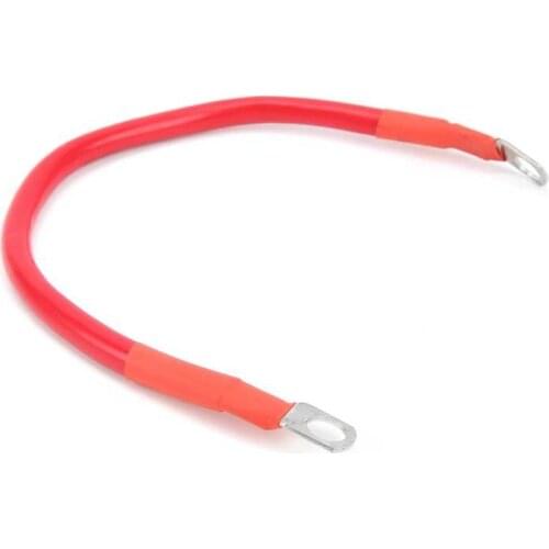 Battery terminal connector auto connectors terminals 11.8in Ground Wire 4AWG 25mm² 150A Flexible Earth Cable Universal for