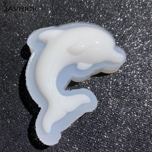 Crystal Epoxy Resin Mold Dolphin Pendant Casting Silicone Mould DIY Crafts Tool