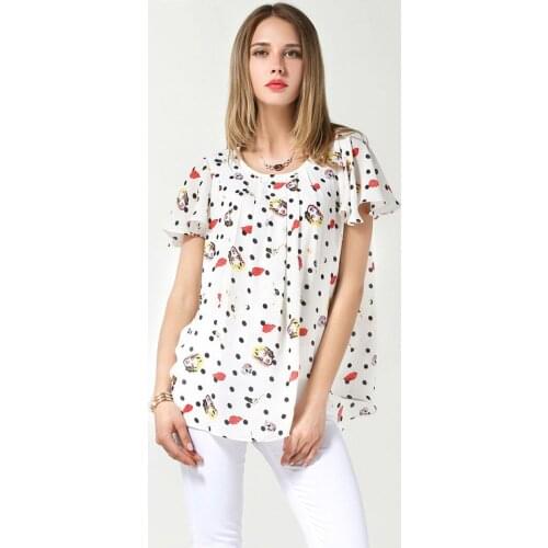 KUYISHINI Womens Chiffon Blouses