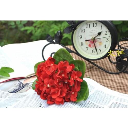 Factory outlets] spur hydrangea flower factory simulation artificial flowers silk wedding housewarming opening with flowers