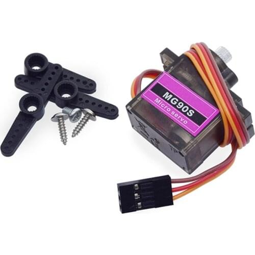 MG90S Metal Gear Servo for RC Robot Vehicle Helicopter Boat Car Models MG90S 360