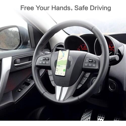 Mobile For Tablet Car Phones Mount Holders Strong Adsorption Universal Wall Desk Stickers Paste Stand Car Styling