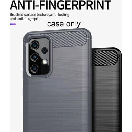Mobile Phone Case For Samsung Galaxy A32 5G Case Carbon Phone Silicone For Mobile Shockproof Dropshipping Fiber Cover D4M5