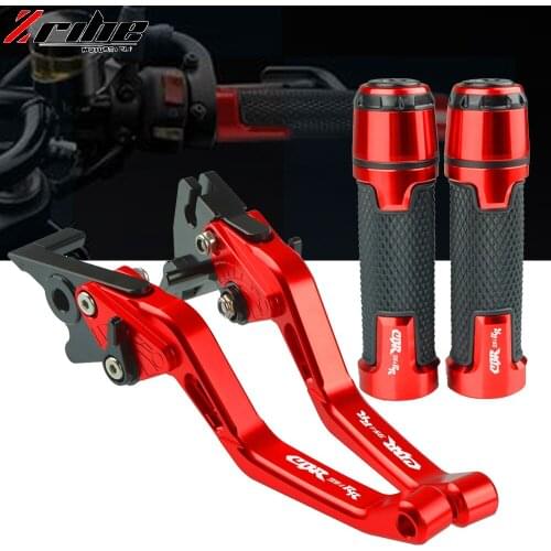 Motorcycle Accessories Extendable Brake Clutch Levers Handlebar Hand Grips Ends For Honda CBR954RR CBR 954RR CBR954 RR 2002 2003
