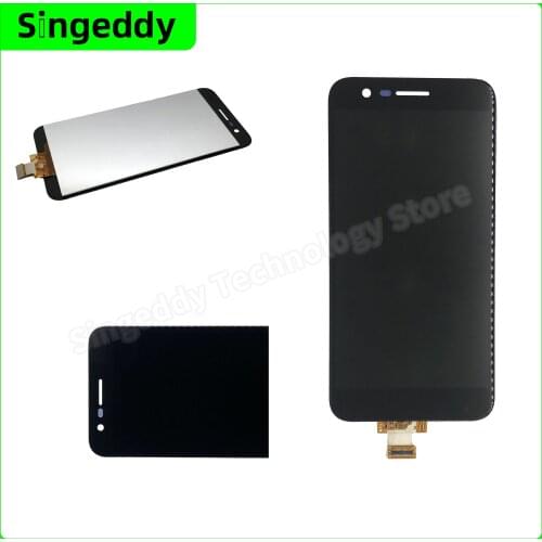 LCD For LG K10 2017 M250N X400 M250 M250DS K20 Plus Q10 2017 TP260 K20 plus MP260 MS260 Touch Screen 5.3'' 1280*720 TFT Black