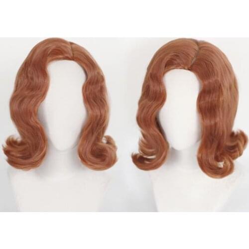 The Queens Gambit Beth Harmon cosplay Wig+Wig Cap