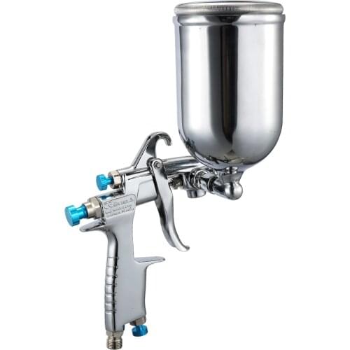 Professional 1.0/1.3/1.5/1.8mm Plastic 400cc Cup SPRAY GUN W-101 Air Spray Gun Hand Manual Spray Gun W101 SPRAYER Air Spray Gun