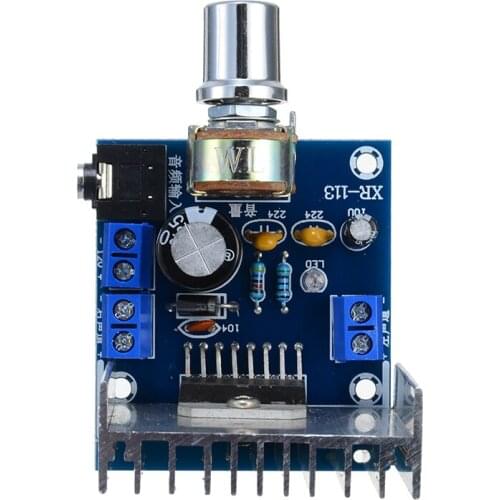 TDA7297 Amplifier Board AC/DC 2*15W Digital Audio Power Amplifier Module Stereo Dual Channel Amplificador for Car Motorcycle