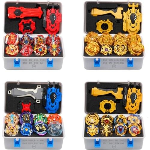 2021 Gold Takara Tomy Launcher Beyblade Burst Arean Bayblades Bables Set Box Bey Blade Toys For Child Metal Fusion New Gift