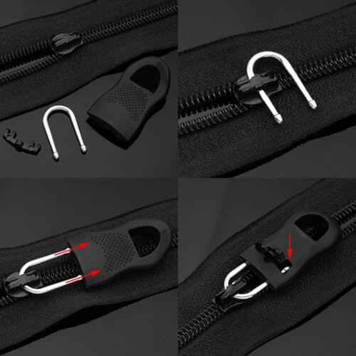 1 pcs Detachable Zipper Puller Suit Clothing Jacket Coat Zipper Puller Universal Removable Pull Tab Zipper Head Accessories