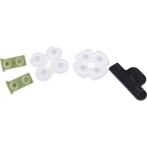 5pcs/set For Ps3 Controller Conductive Rubber Soft Rubber Silicon Conductive Button Pad Replacement