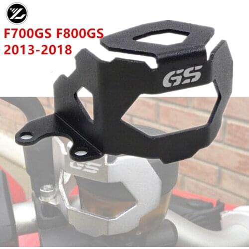 Motorcycle Brake Pump Fluid Tank Reservoir Guard Protector Cover OIL CUP Accessories for BMW F700GS F800GS 2013-2018 2014 15