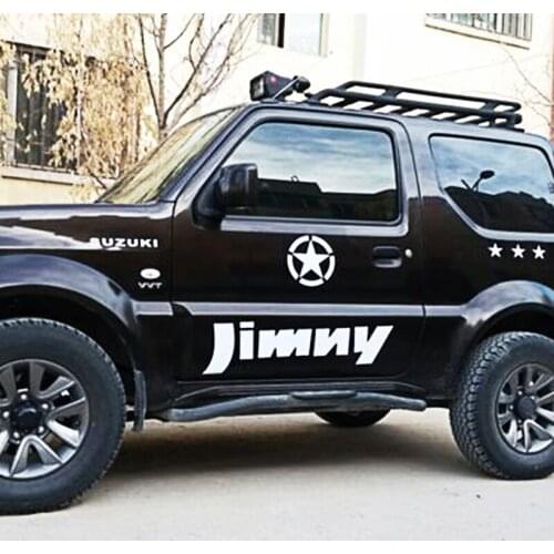 Free shpping!! Car 5 star sticker pull flower body side decoration decoration stickers FOR Suzuki jimny