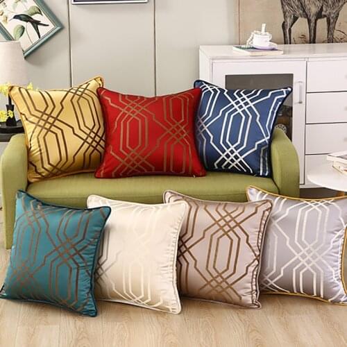 45*45 Nordic Stripe Living Room Decorative Throw Cushion Cover Pillowcase Home Decor Office Outdoor Garden Pillowcase 40796