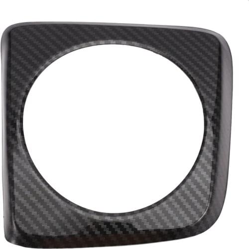 For Honda Civic 2006-2011 Automatic Shift Panel Carbon Style Central Control Panel