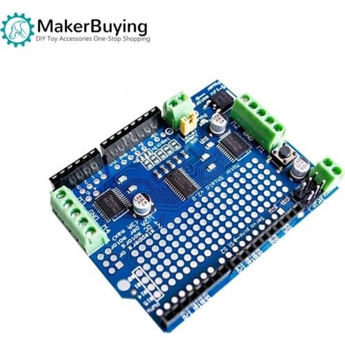 Motor / Stepper / Servo Shield v2 DC stepper motor servo drive module For Arduino Robot PWM Uno Mega R3 Replace L293D