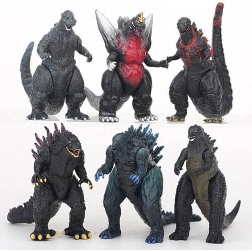 8CM Action Figures Collectible Model Cartoon Movie simulation Gojira Gomora Articles of the dinosaur monster Kids toys Gifts