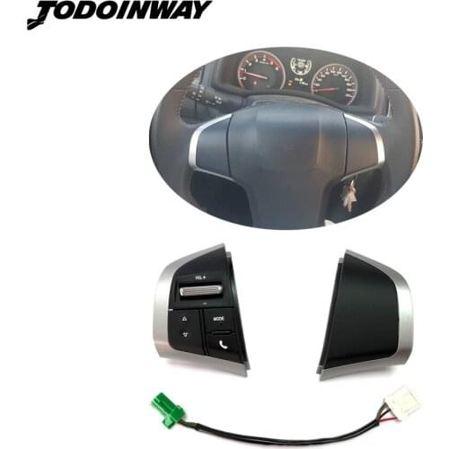 For Isuzu D-Max DMAX Audio Volume Bluetooth Phone Control Button Steering Wheel Switch With Wire