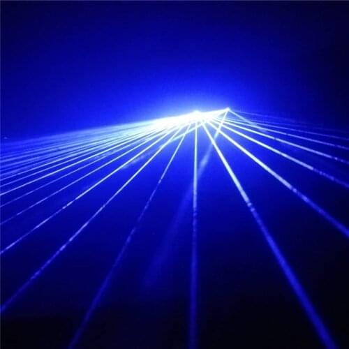 KS21 Club show blue laser light glasses 2pcs laser heads beams dj wear led glasses party luminous props robot men projector bar