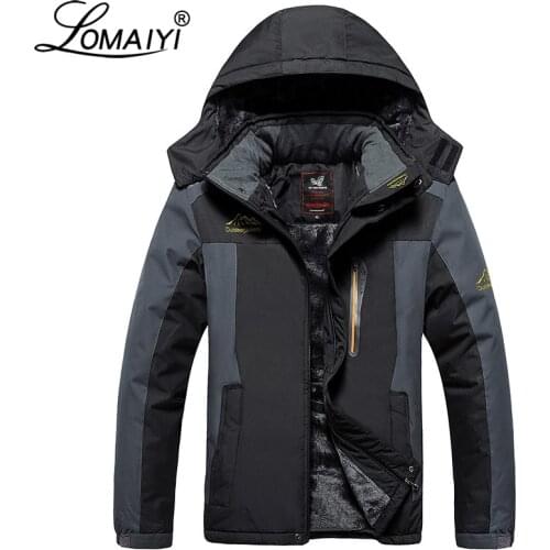 LOMAIYI Men's Warm Parkas