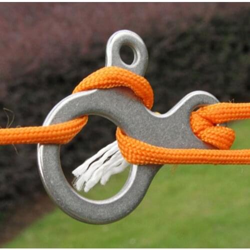 Multi tool cord camp outdoor hike Quick Tight Tent Survive fastener travel kit wind bushcraft Fast knot rope buckle pocket