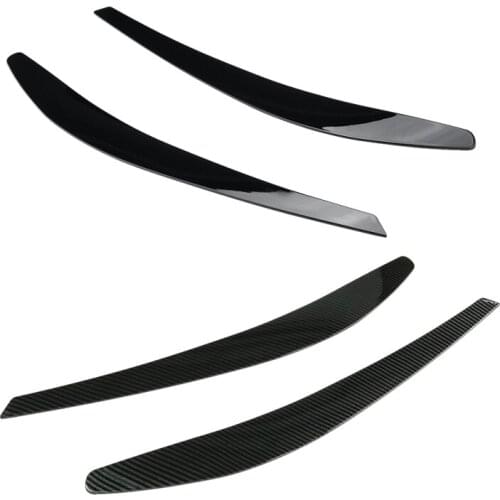 NEW-2PCS Front Headlight Eyelid Eyebrow Trims for VF Series 1 Series 2 Holden Commodore SS SSV SV6 S Evoke