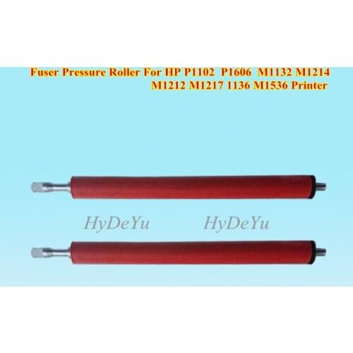 New Lower Fuser Roller For HP P1102 P1606 M1132 M1214 M1212 M1217 1136 M1536 P 1102 1606 1132 1536 Printer Fuser Pressure Roller