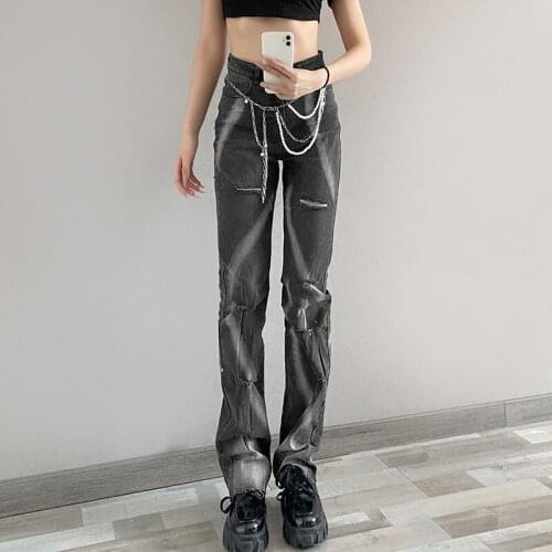 NSHYPOI Women's Straight Trousers