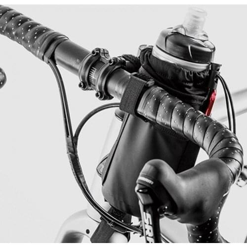 Bike Bottle Bag Heat Preservation Easy to Carry Cycling Accessories Drawstring Bike Bottle Carrier Bag for Road Bike