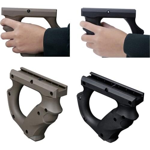 Tactical Hunting Paintball Airsoft 20mm AFG1/AFG2 Foregrip Rvg Style Nylon Picatinny Triangle Foregrip Holder Gun Accessories