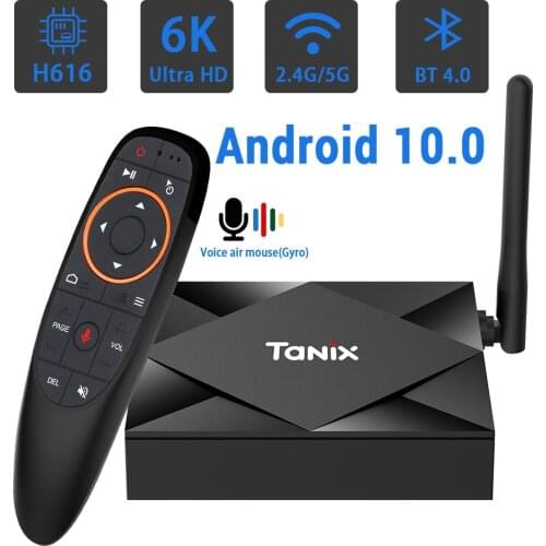 OUTMIX 2021 Android 10 Allwinner H616 TV BOX4GB RAM 32GB 64GB ROM dual wifi bluetooth Quad Core Box H.265 4K Set top box