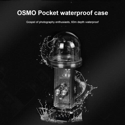 Universal Diving Shell For DJI Osmo Pocket Waterproof Protective Cover Storage Case Accessories For Pocket Camera Equipment