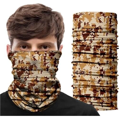 Cycling Bandana Scarf Caps Hats Winter Balaclava Pirate Camouflage Headband Realtree Hunting Mask Outdoors Neck Gaiter Women Men