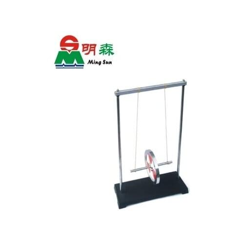 Rolling pendulum kinetic energy is converted into potential energy physics educational apparatus