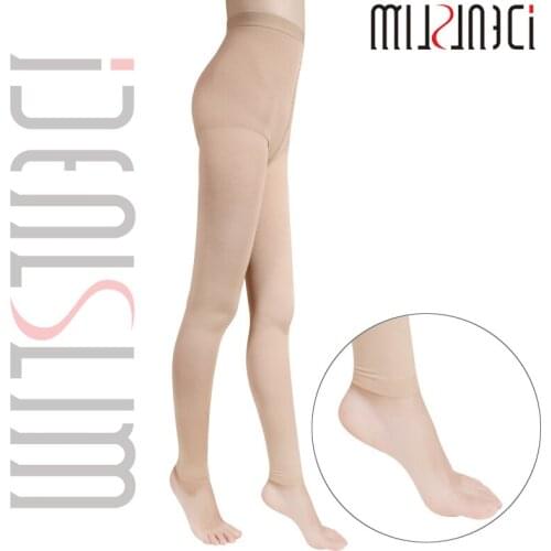 IDEALSLIM Medical Compression Yoga Pants 23-32mmHg Women Ankle Length Pants Compression Pantyhose
