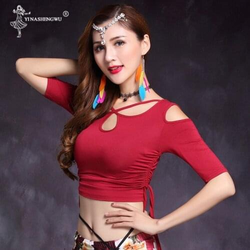 Belly Dance Tops Molde Shirt Costumes for Women Bellydance India Practice Sexy Dancing Clothing Top Dancer Wear Comfortable