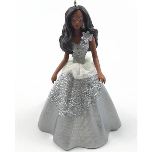 1pcs 10.5cm 2015 silver black doll model ornaments pendant collection ornaments