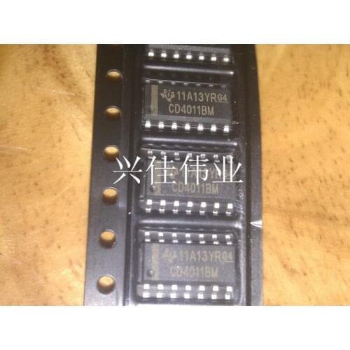 10/PCS NEW New Cd4011 Cd4011bm Patch Sop14 4 2 Input Terminal and Non-Gate